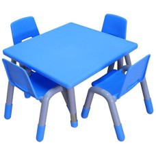 MESA QUADRADA INFANTIL EM PLASTICO 